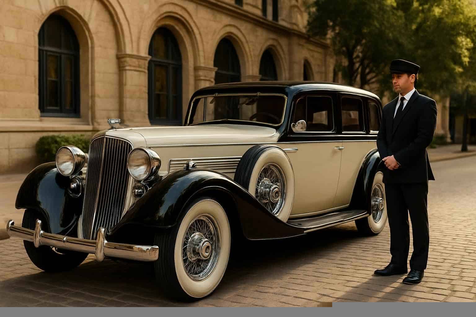 Antique Vehicle Rental with Driver Near Me San Antonio TX