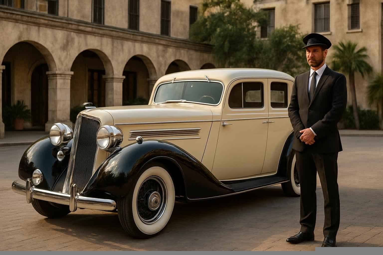 Antique Vehicle Rental with Driver San Antonio TX