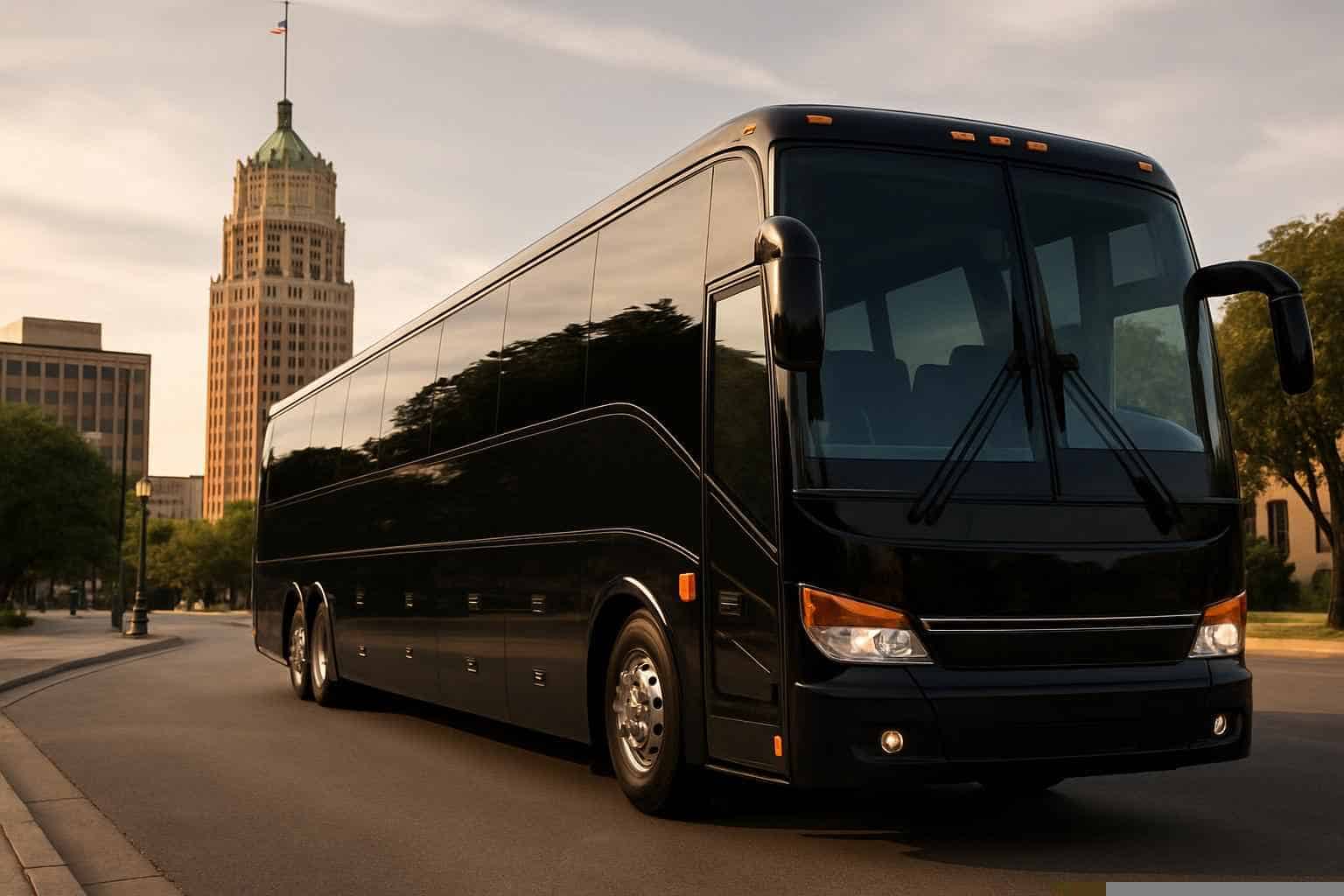 Best Charter Bus Rental in San Antonio Texas