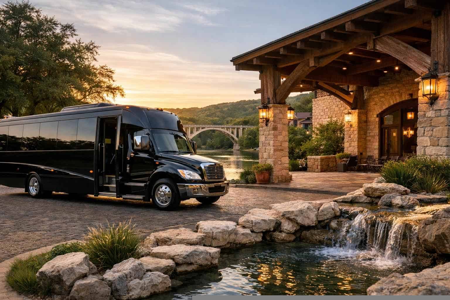 Best Shuttle Bus Rental in New Braunfels Texas