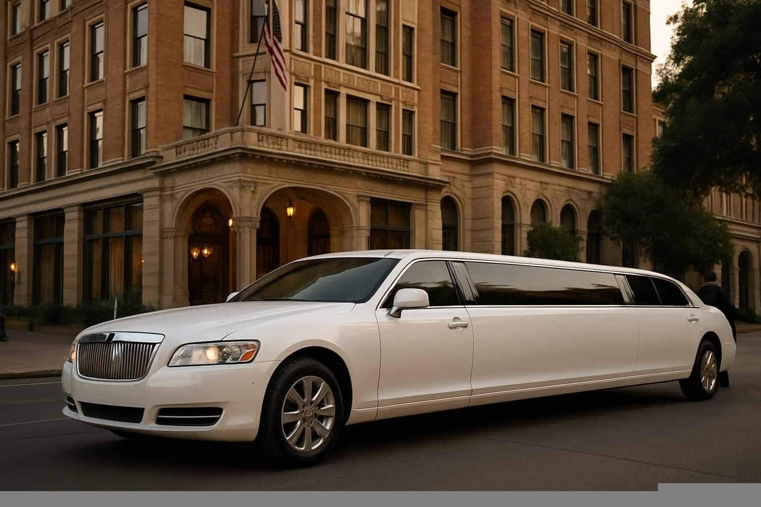 Best White Limo Rental in San Antonio Texas