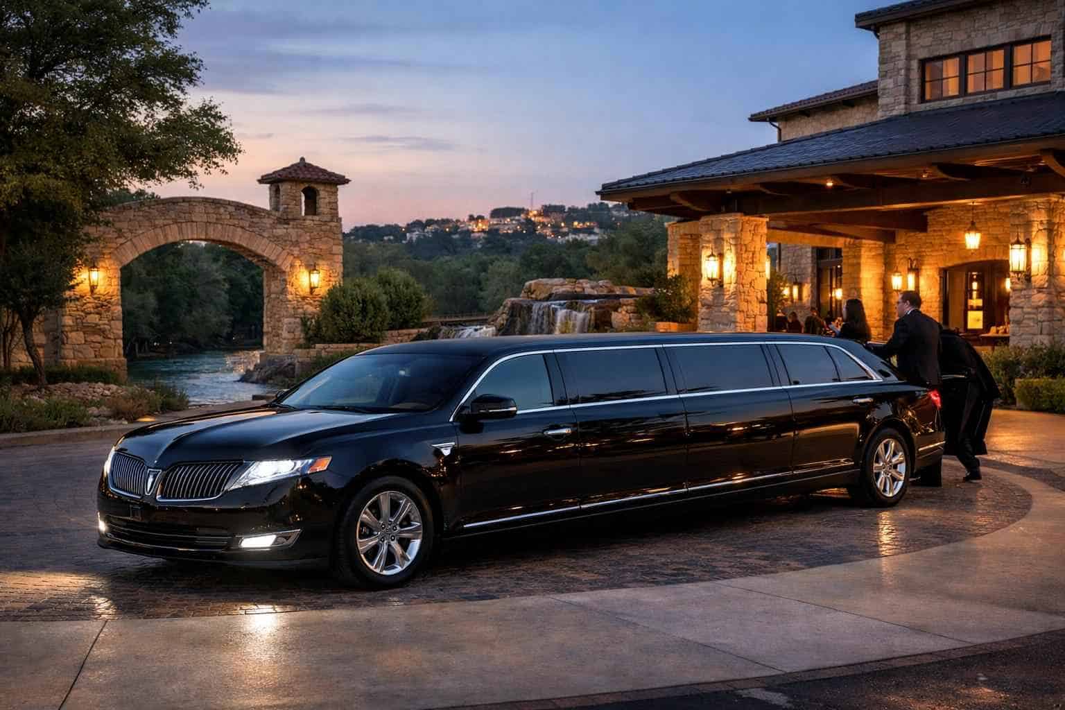 Black Limo Rental Near Me New Braunfels TX