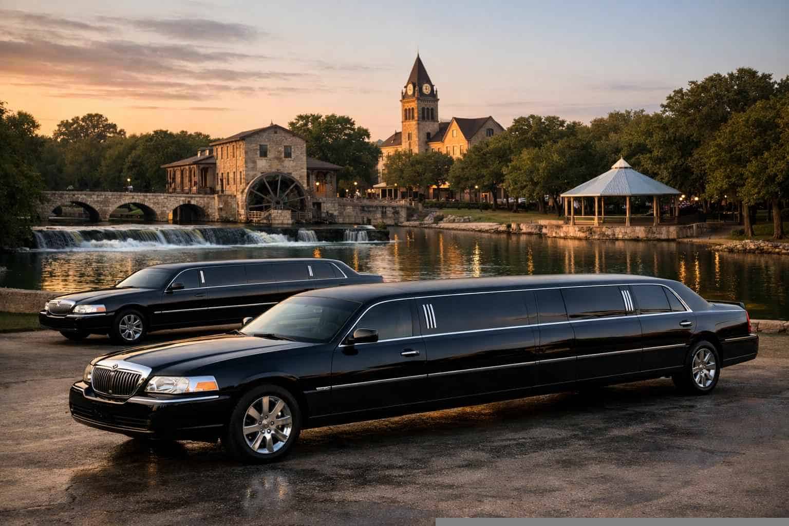 Black Limousines in New Braunfels Texas