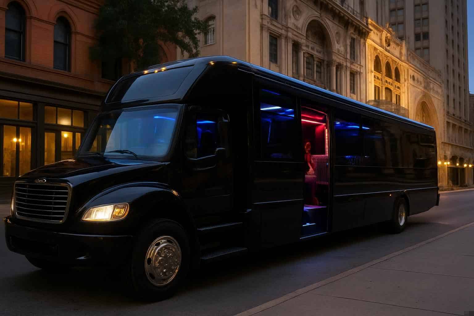 Black Party Buses in San Antonio Texas