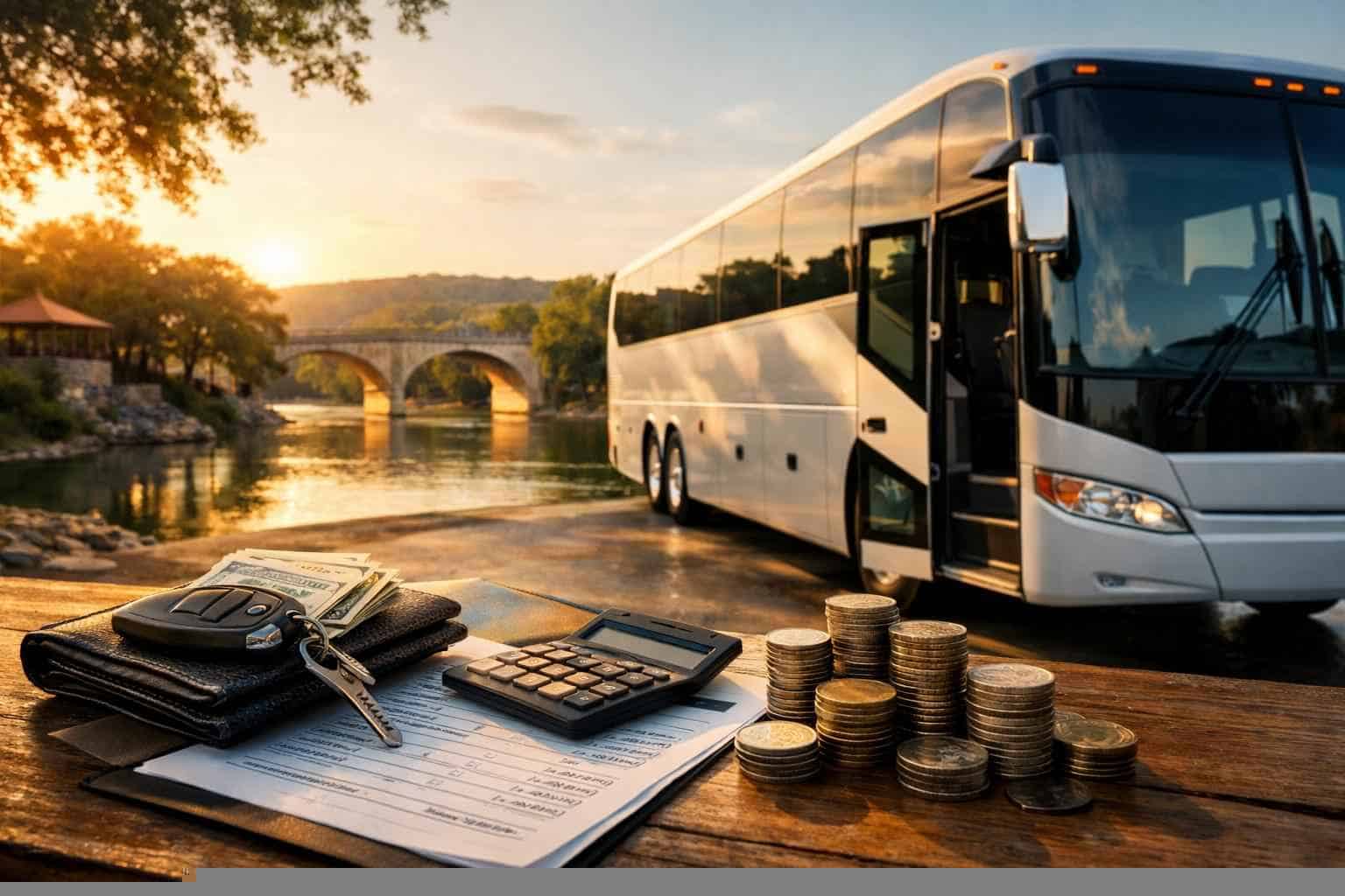 Charter Bus Rental Prices in New Braunfels TX