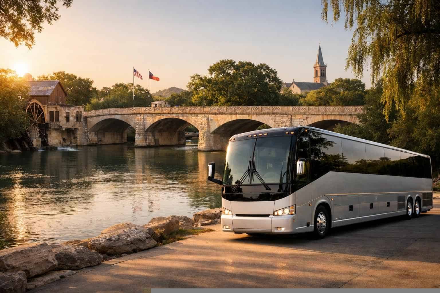 Charter Buses in New Braunfels Texas