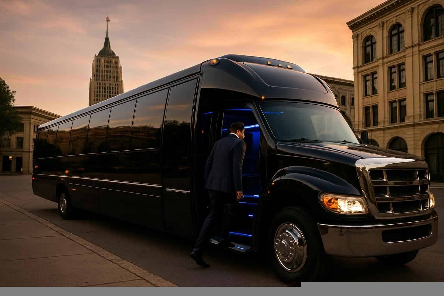 Limo Bus Rental Near Me San Antonio TX