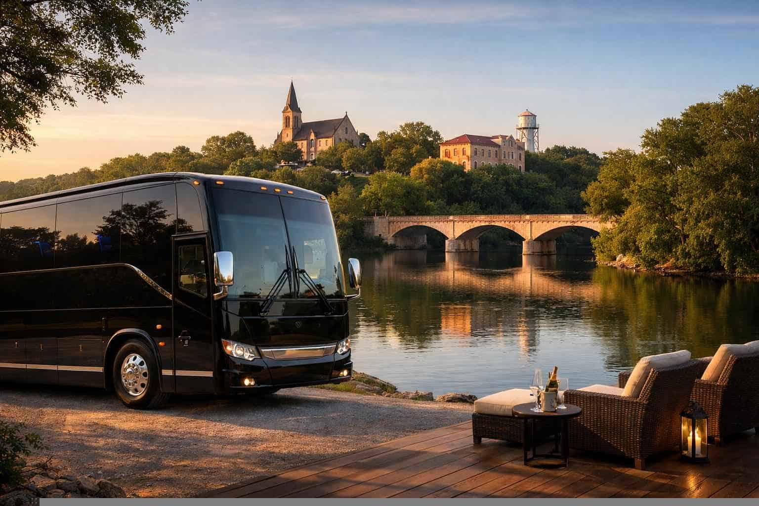 Luxury Bus Rental in New Braunfels Texas