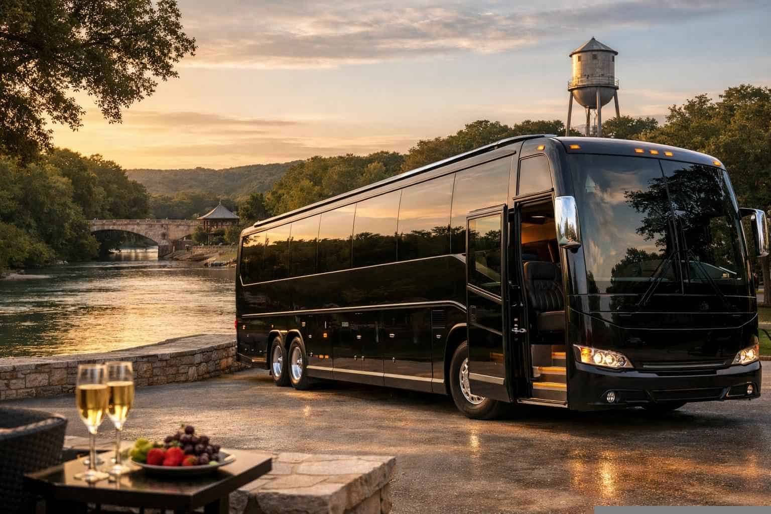 Luxury Charter Bus Rental in New Braunfels Texas