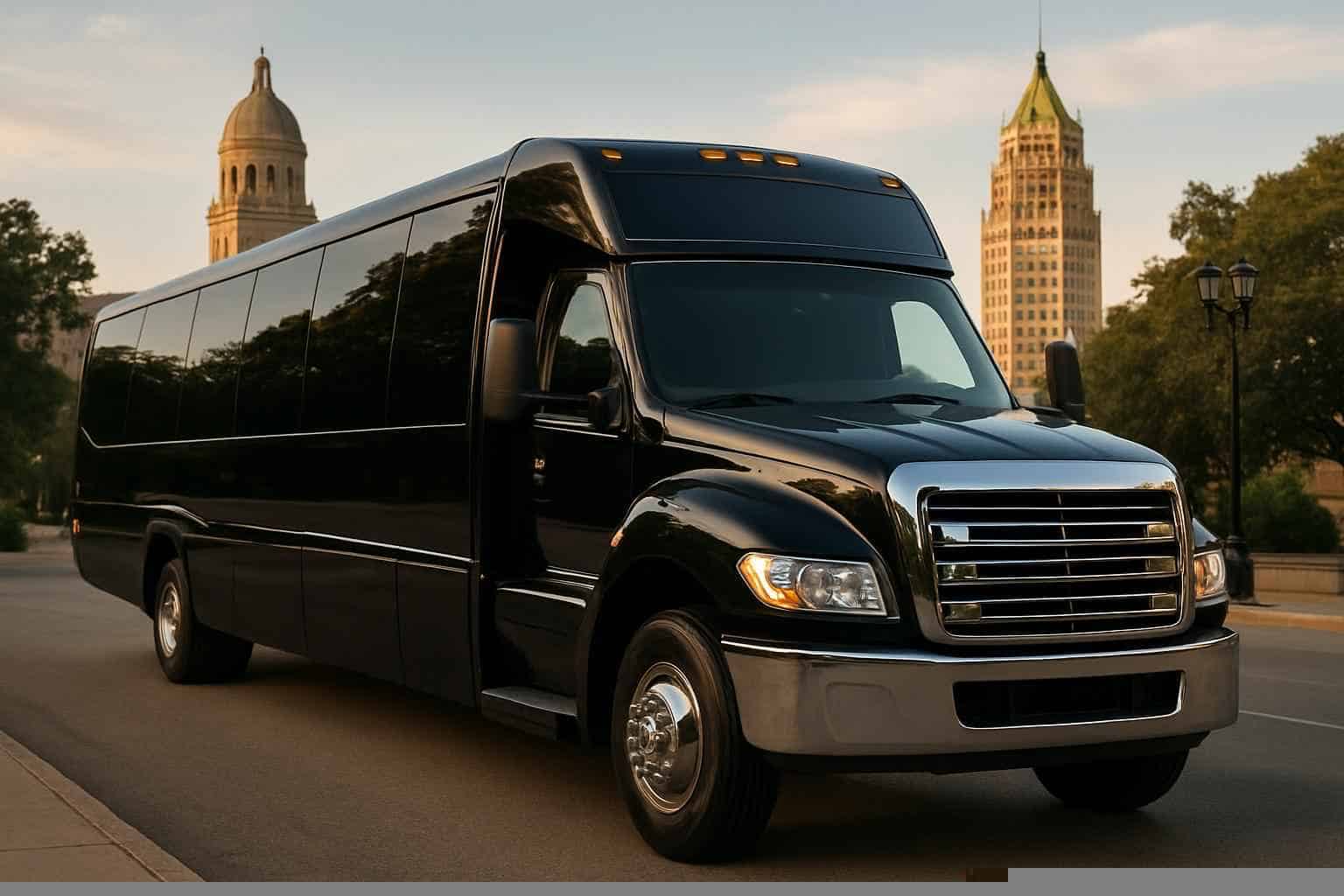 Luxury Limo Bus Rental in San Antonio Texas