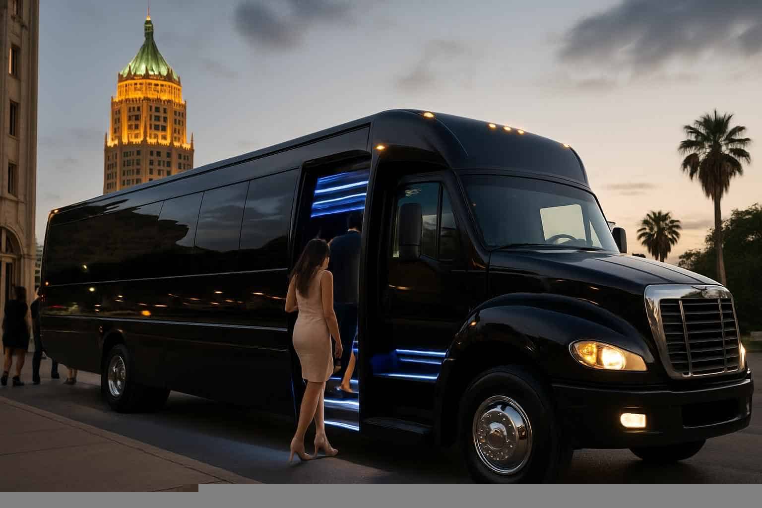 Luxury Party Bus Rental in San Antonio Texas