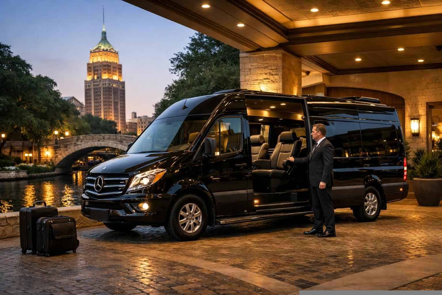 Luxury Passenger Van with Driver in San Antonio Texas