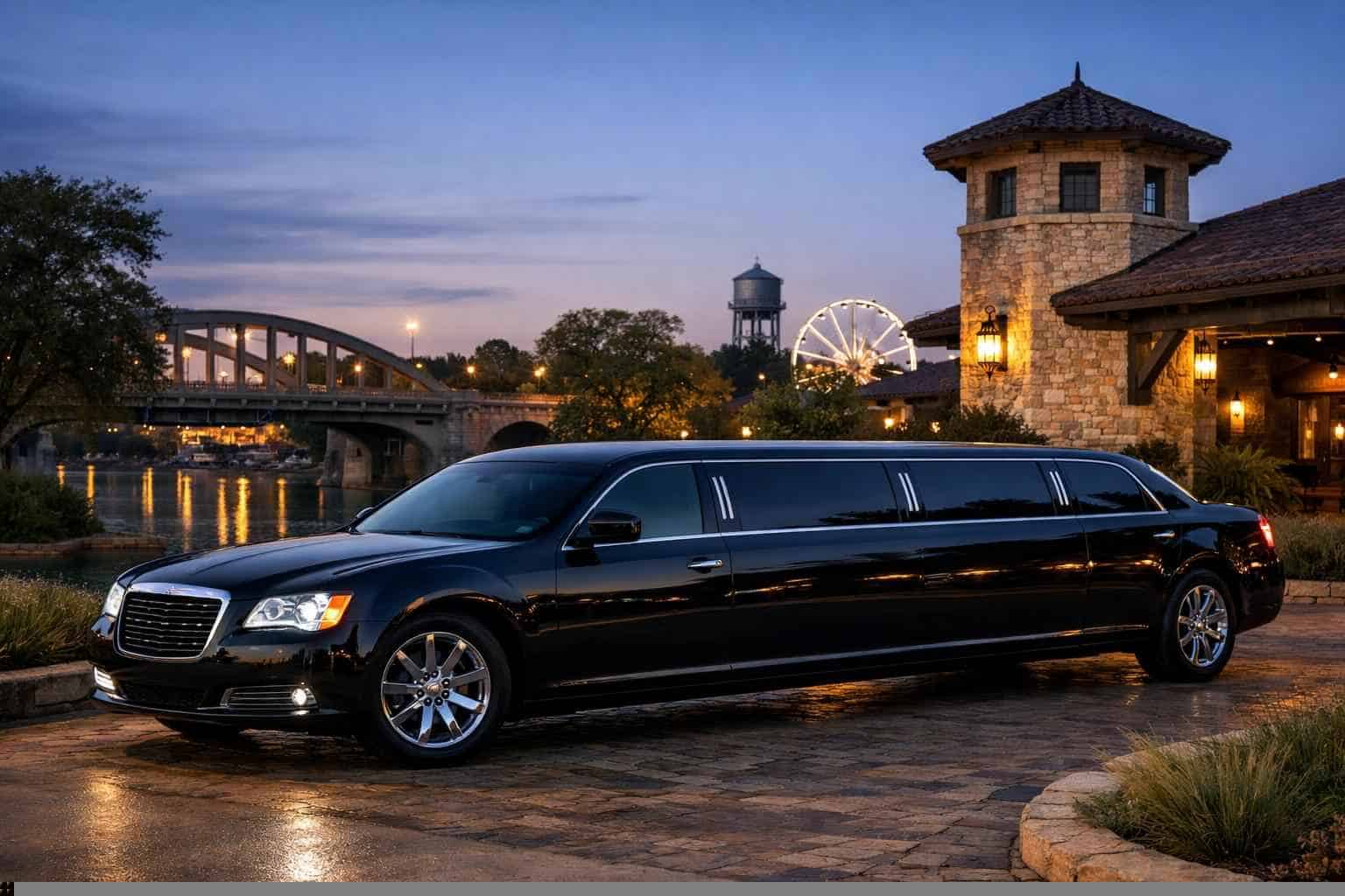 New Braunfels Texas Black Limo Rental