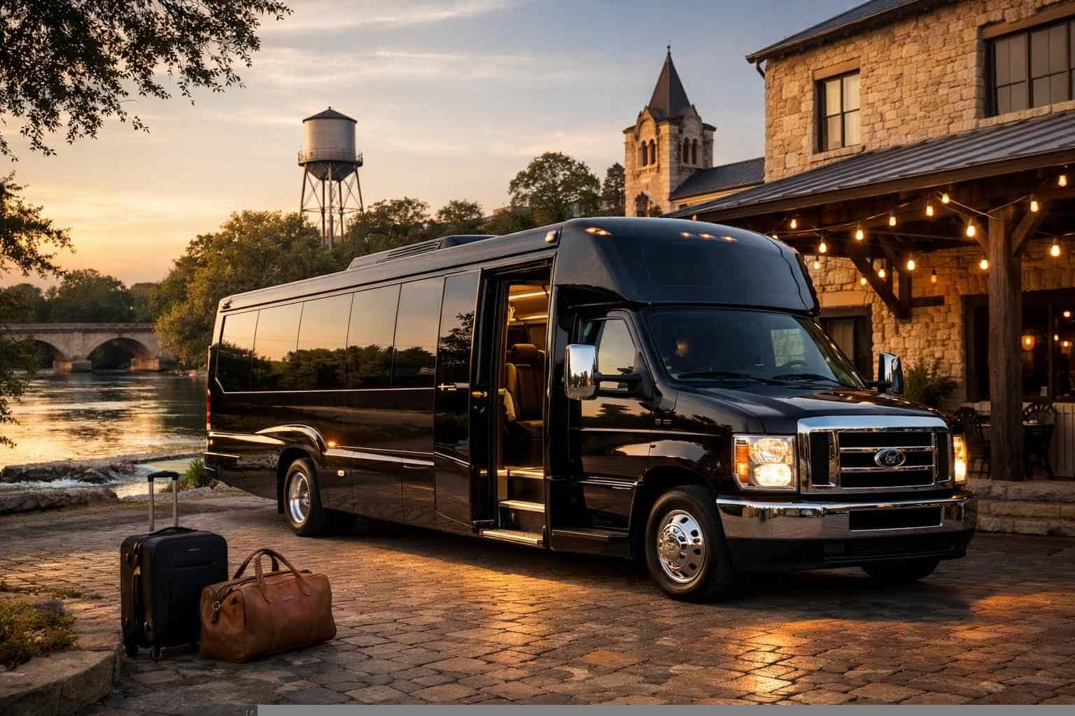 New Braunfels Texas Shuttle Bus Rental