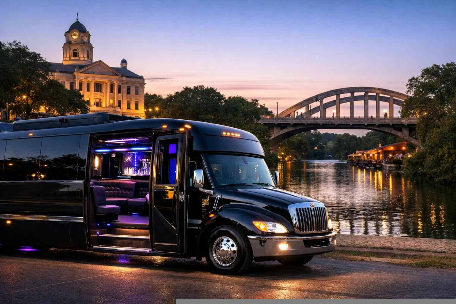 Party Bus Rental Near Me New Braunfels TX