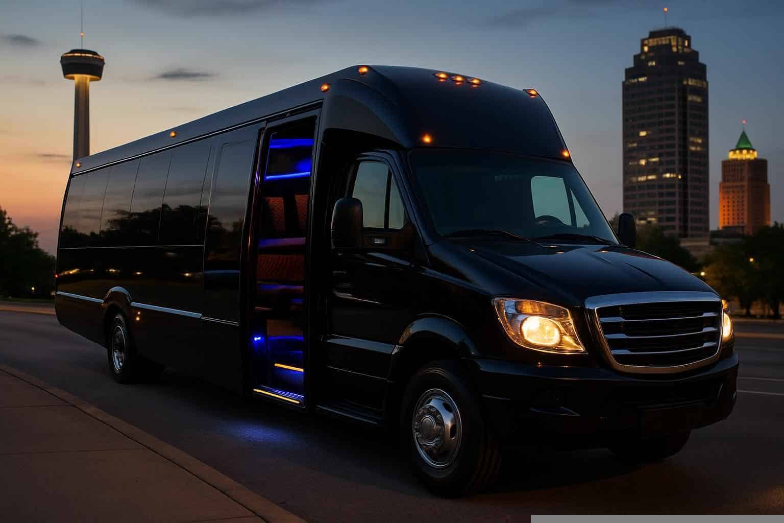 Party Bus Rental Services in San Antonio Texas