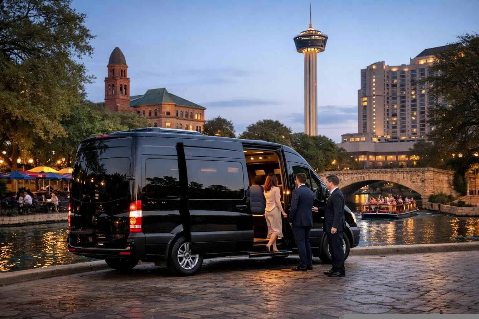 Passenger Van with Driver Near Me San Antonio TX
