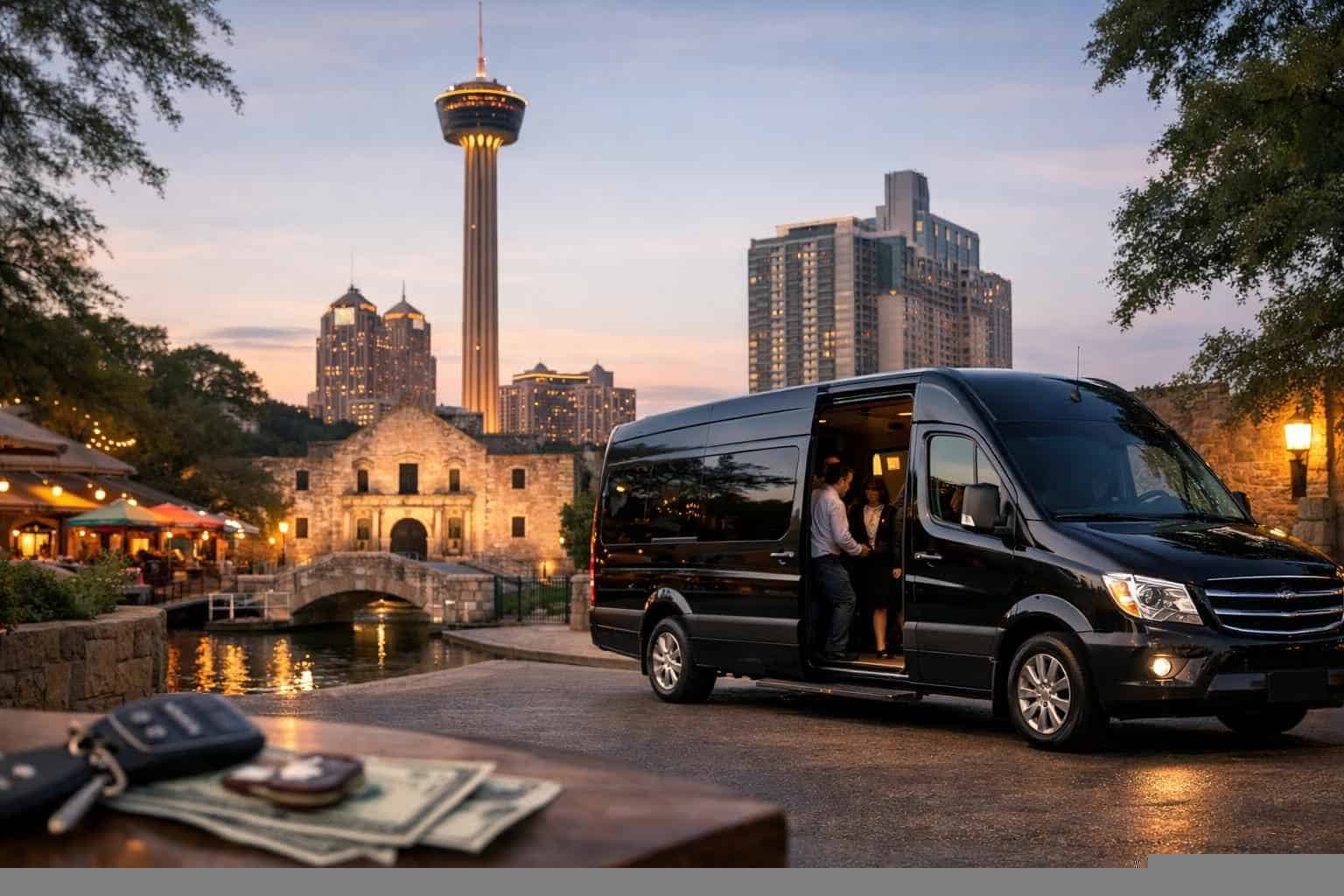 Passenger Van with Driver Prices in San Antonio TX