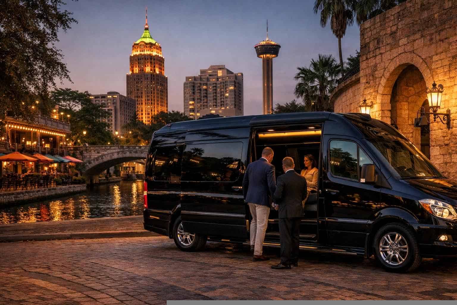 Passenger Vans with Driver in San Antonio Texas