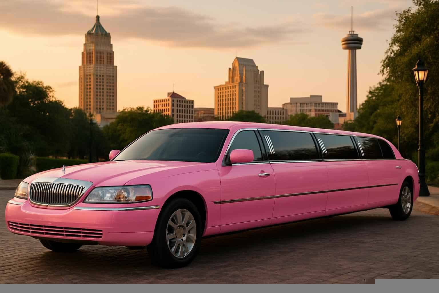 Pink Limo Rental Near Me San Antonio TX