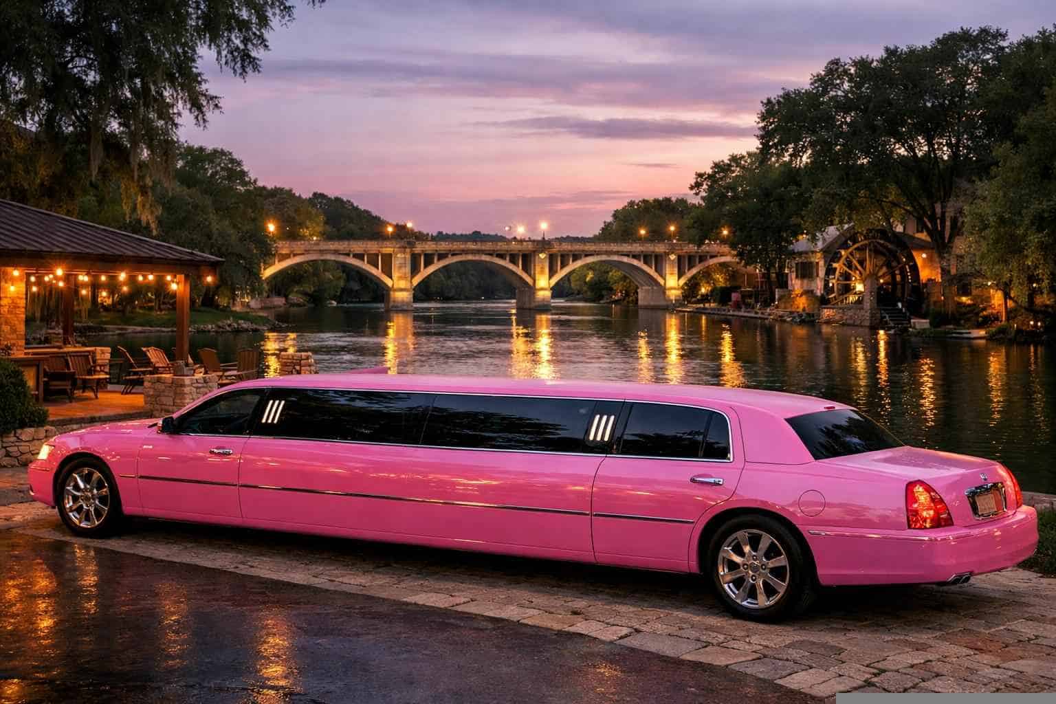 Pink Limo Rental New Braunfels TX