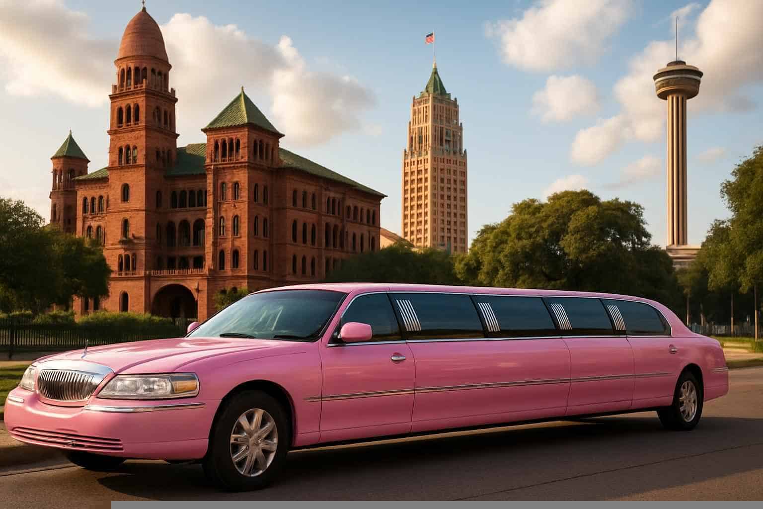 Pink Limo Rental Services In San Antonio Texas
