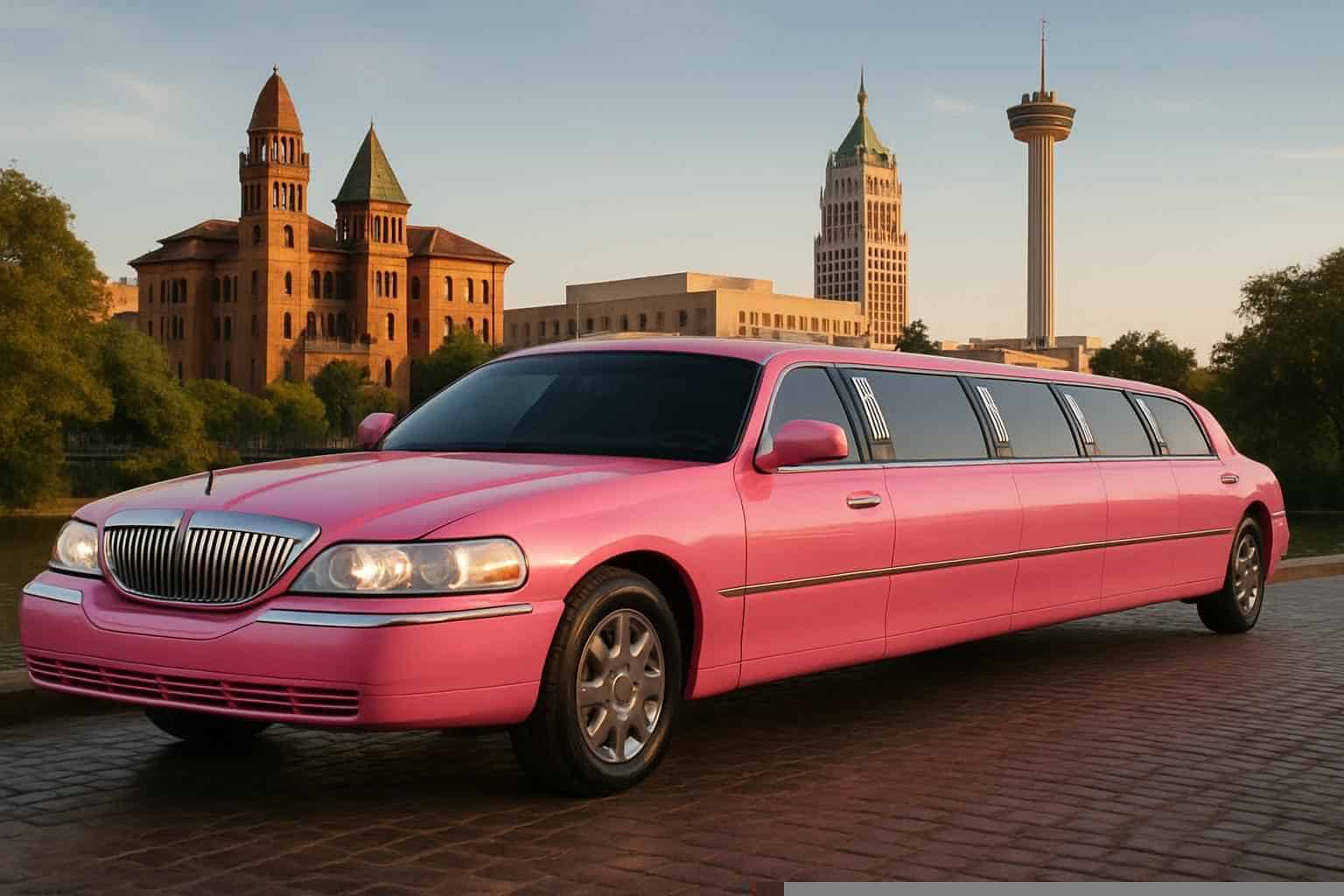 Pink Limousines In San Antonio Texas