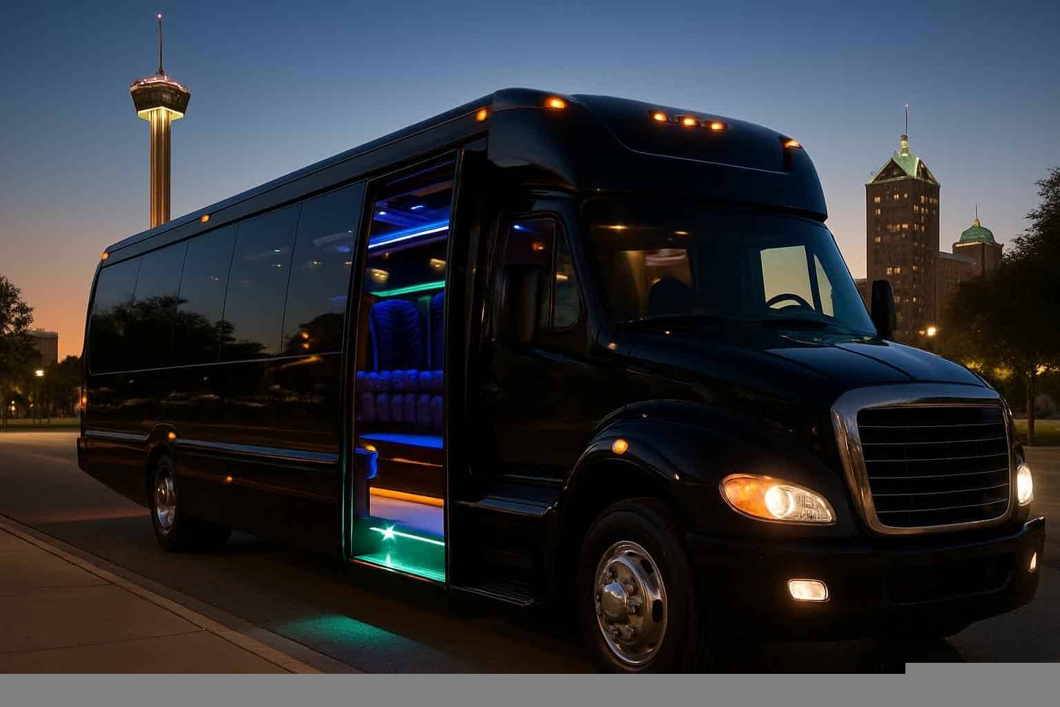 San Antonio Texas Party Bus Rental