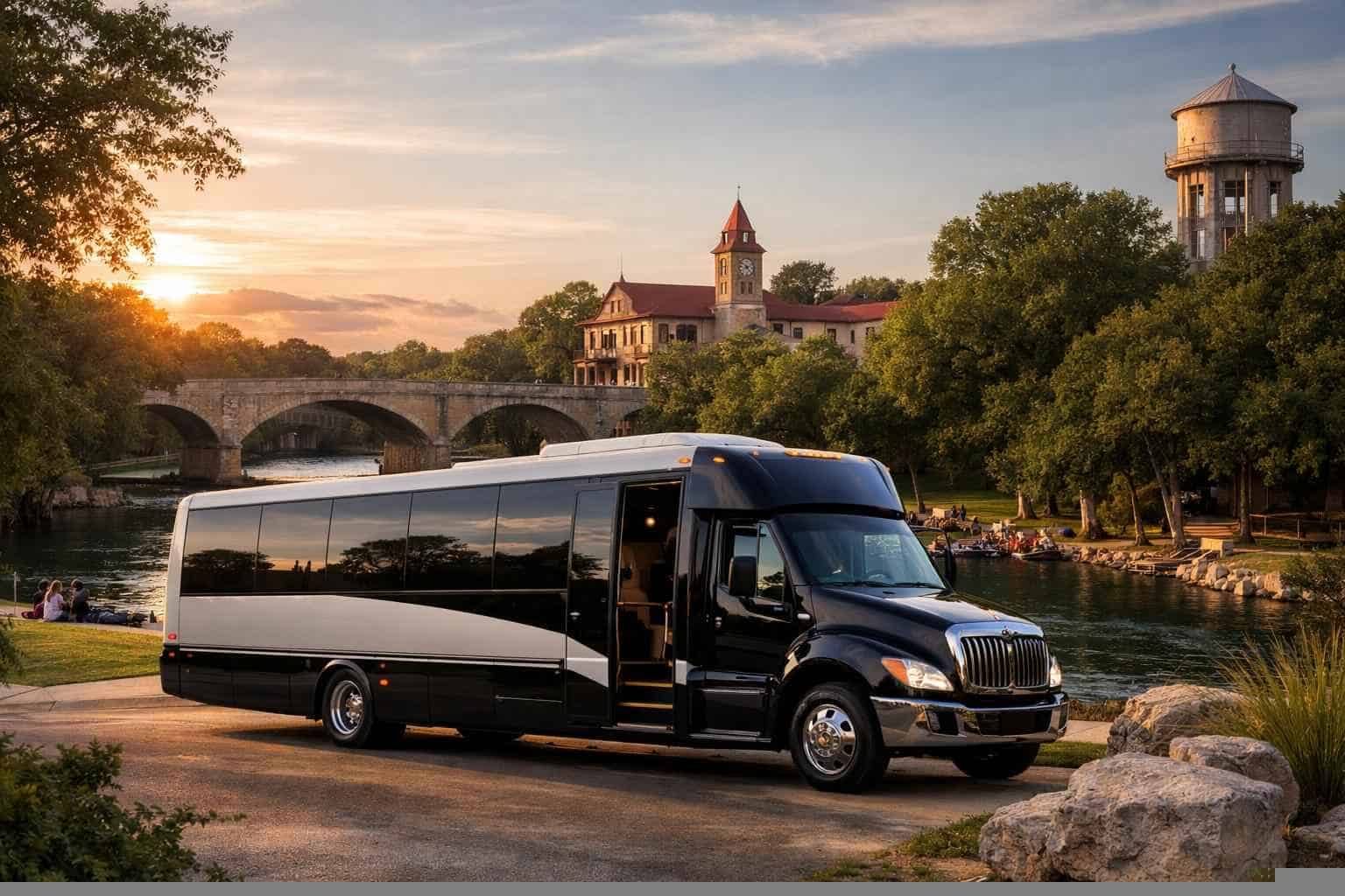 Shuttle Bus Rental Near Me New Braunfels TX