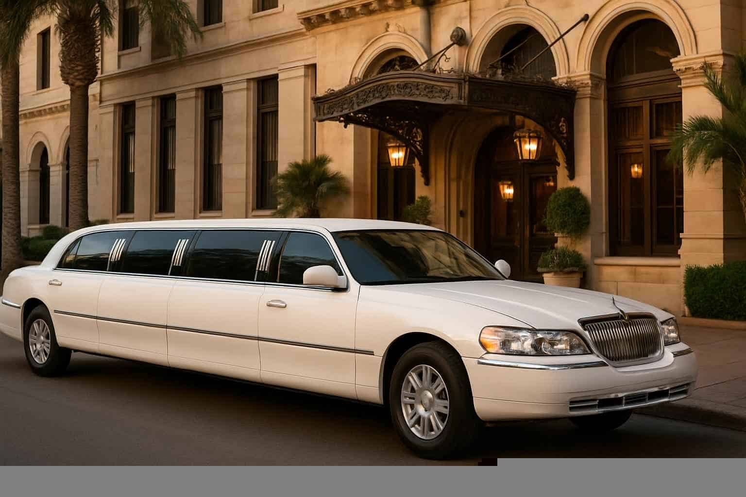 White Limo Rental Near Me San Antonio TX