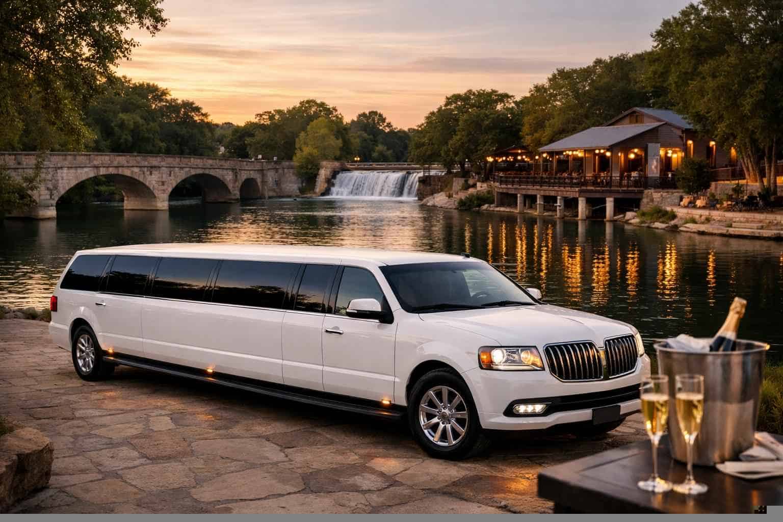 White Limo Rental Services in New Braunfels Texas