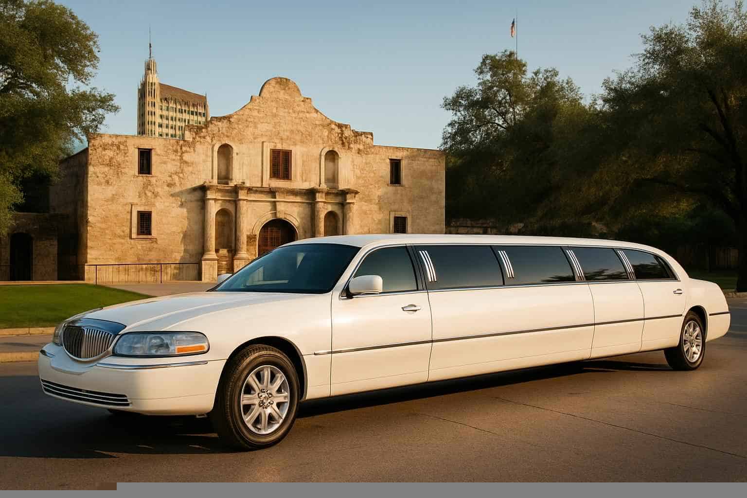 White Limo Rental Services in San Antonio Texas
