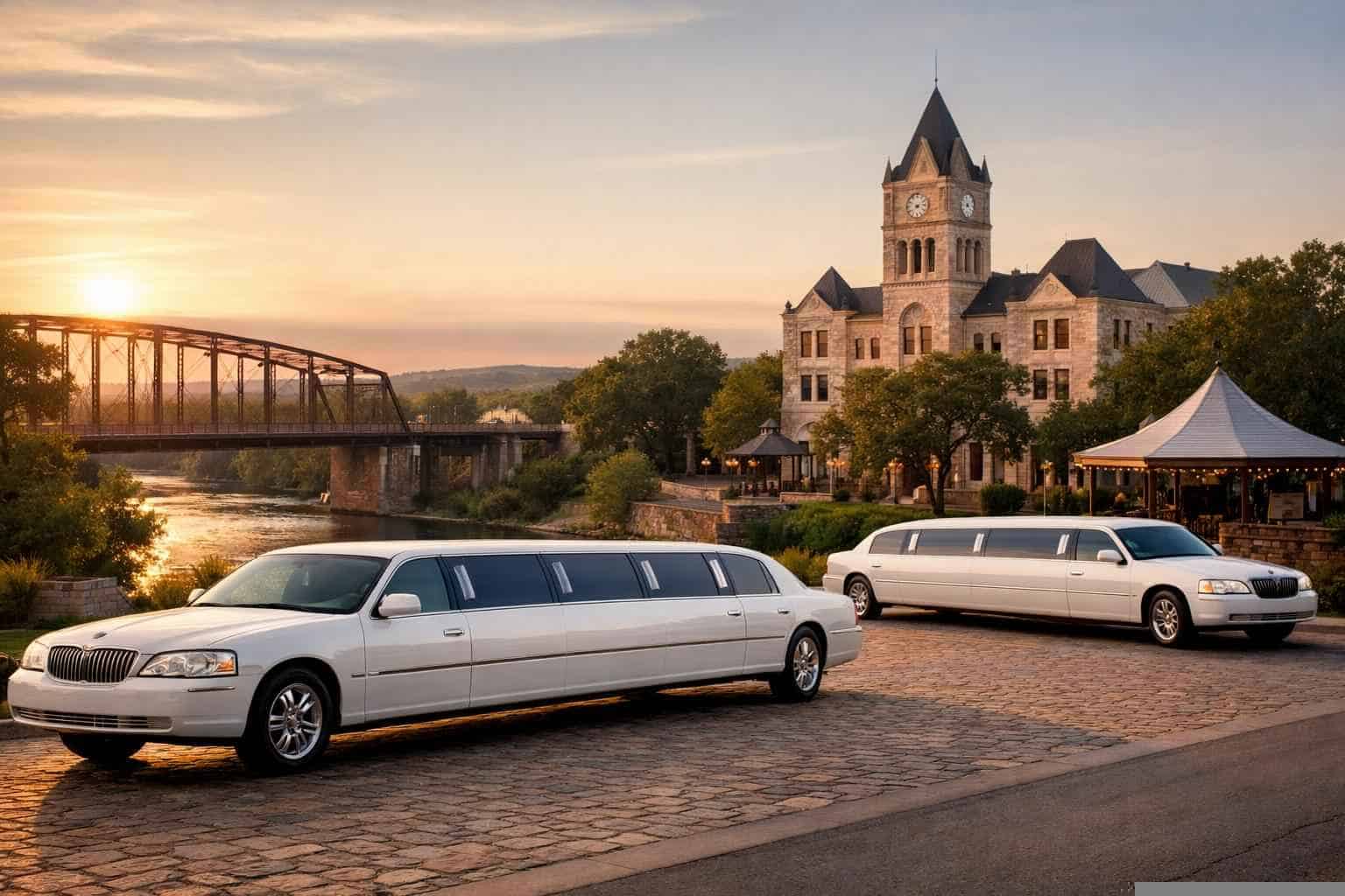 White Limousines in New Braunfels Texas