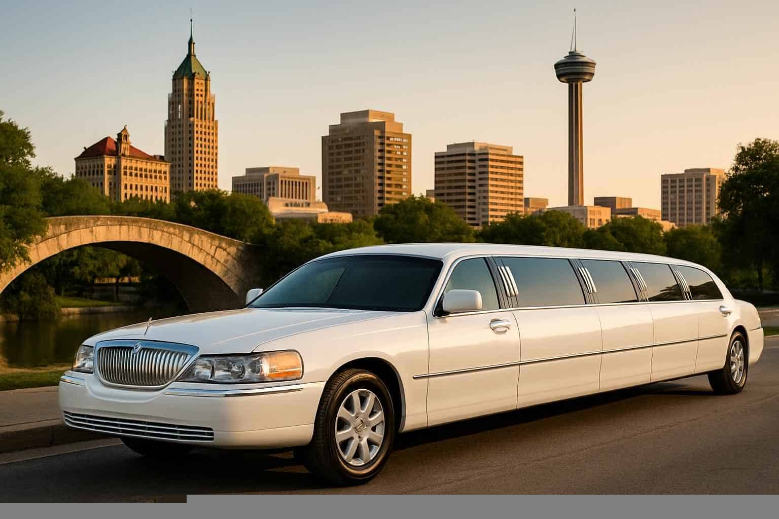 White Limousines in San Antonio Texas