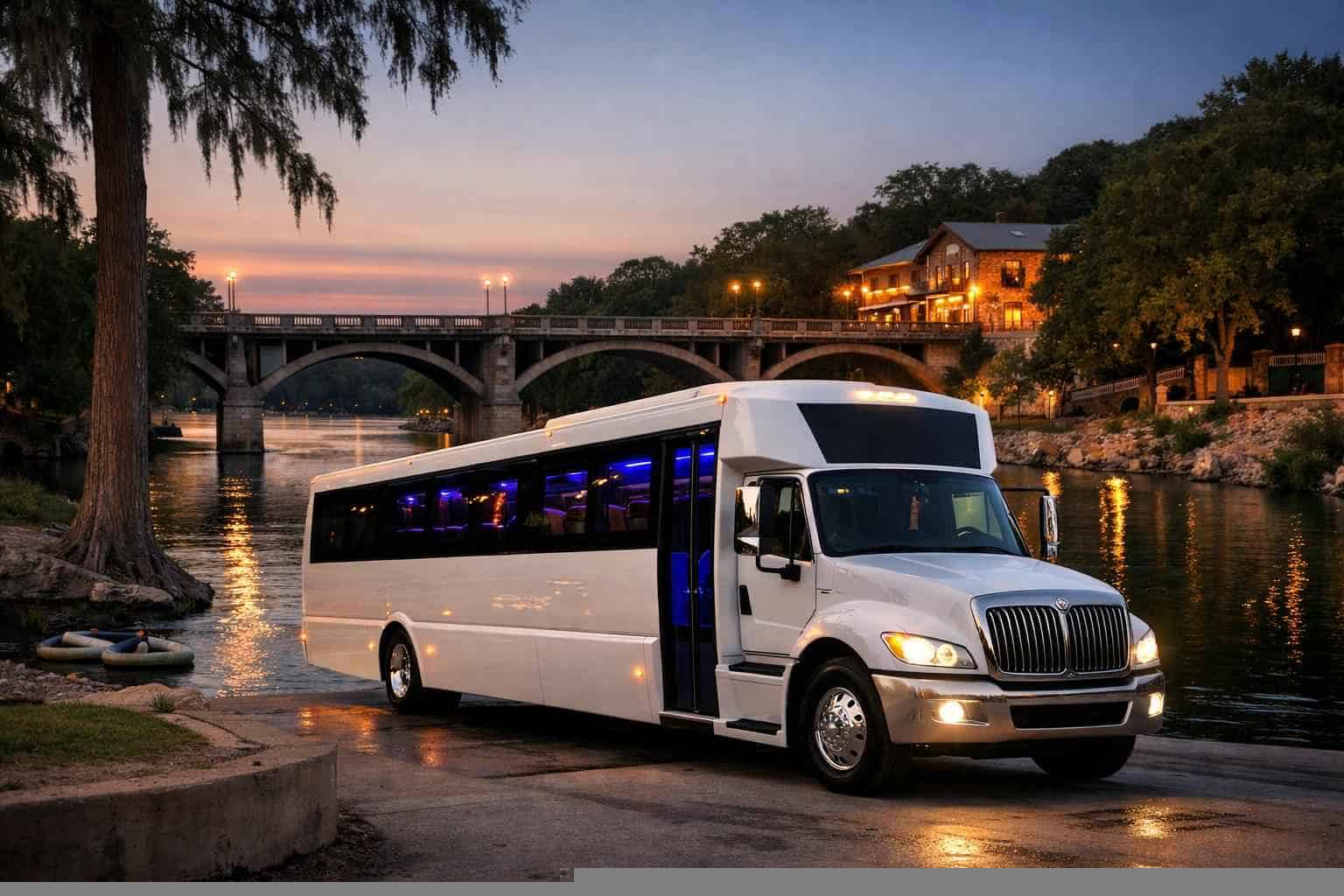 White Party Bus Service New Braunfels TX