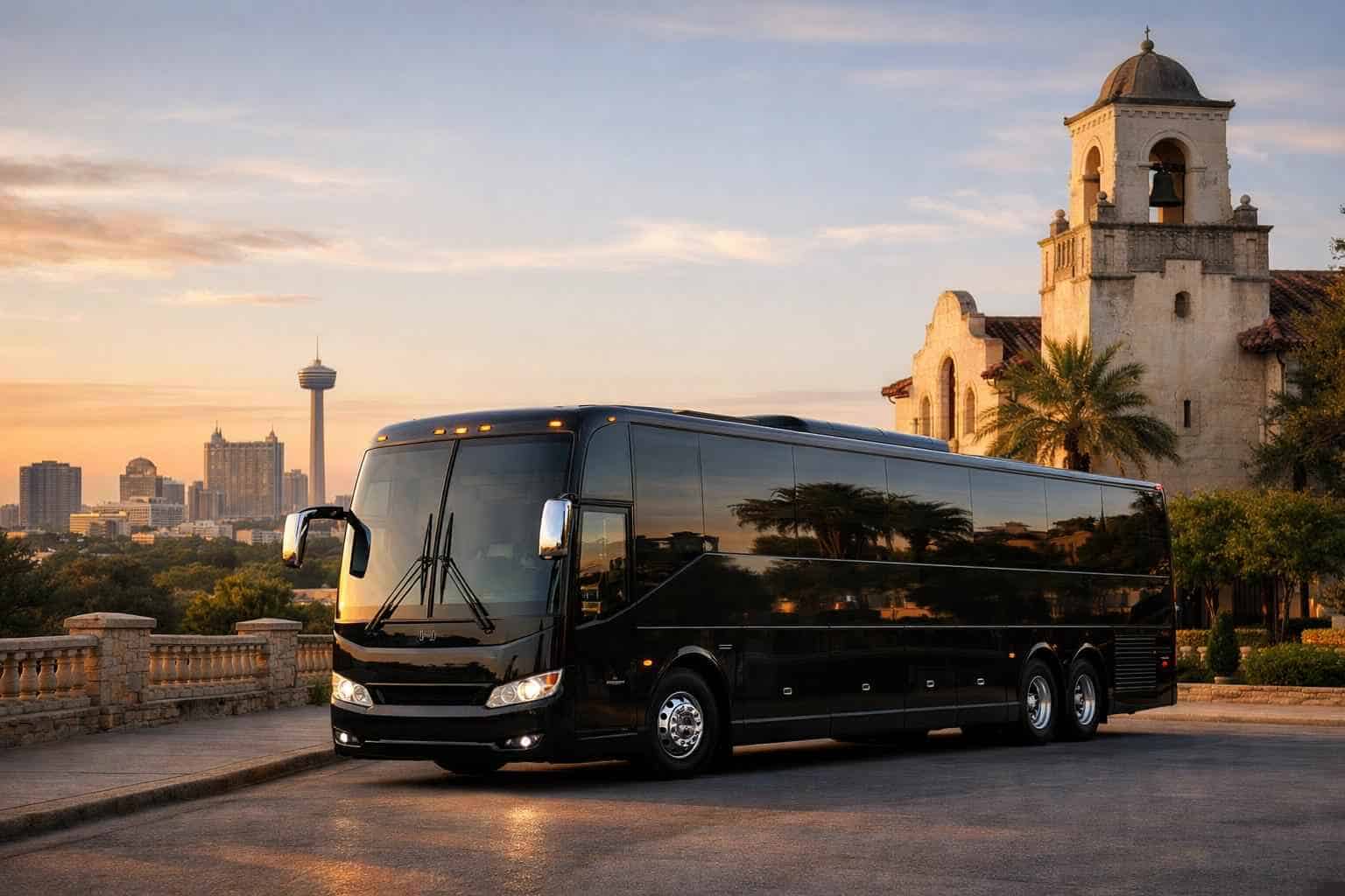 Alamo Heights Texas Charter Bus Rental