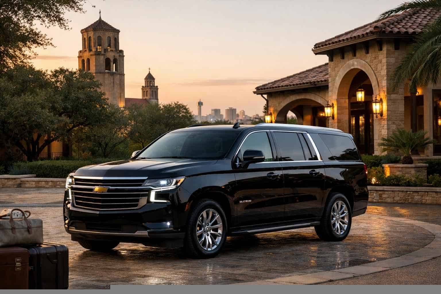 Alamo Heights Texas SUV Car Service