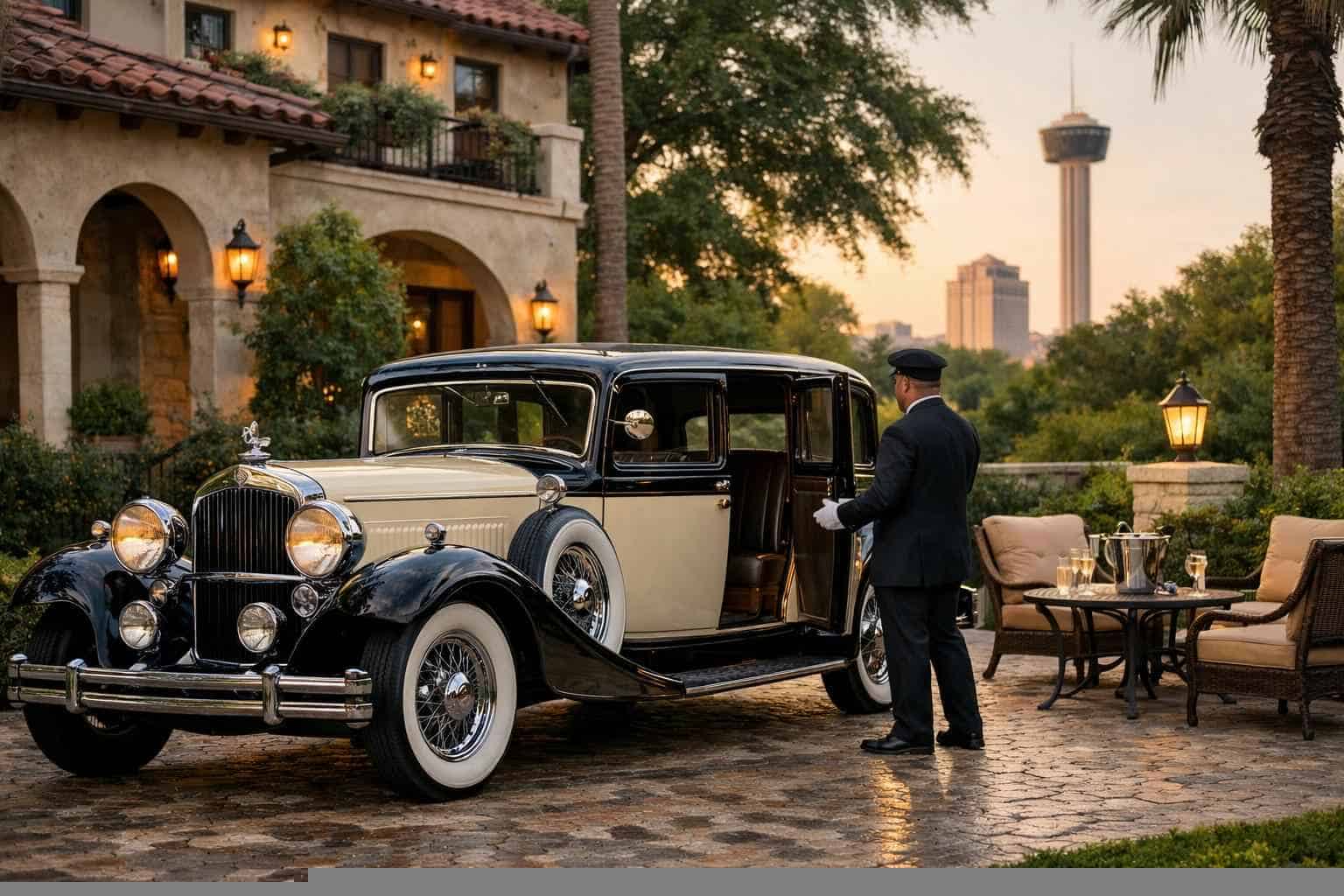 Antique Vehicle Rental with Driver Alamo Heights TX