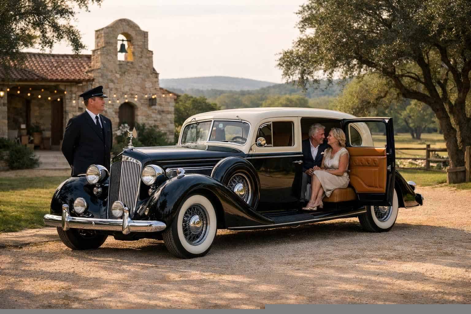 Antique Vehicle Rental with Driver Boerne TX