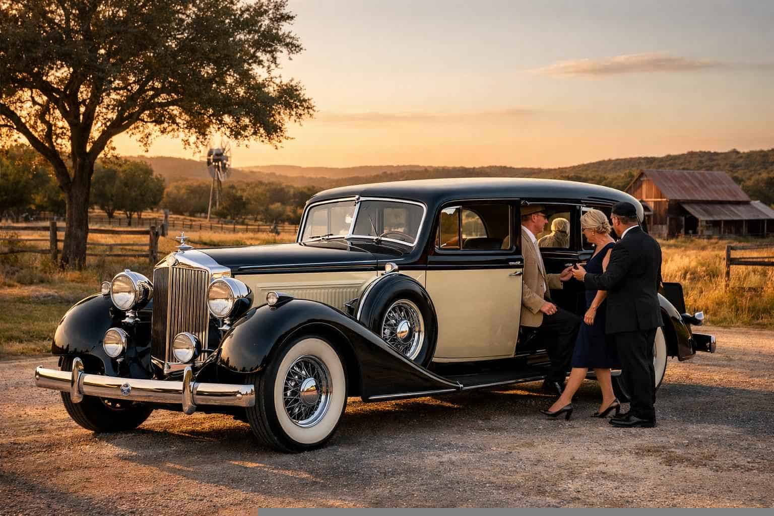 Antique Vehicle Rental with Driver Bulverde TX