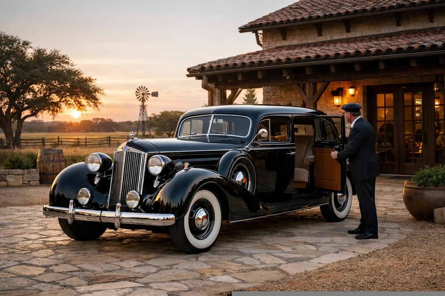Antique Vehicle Rental with Driver Cibolo TX