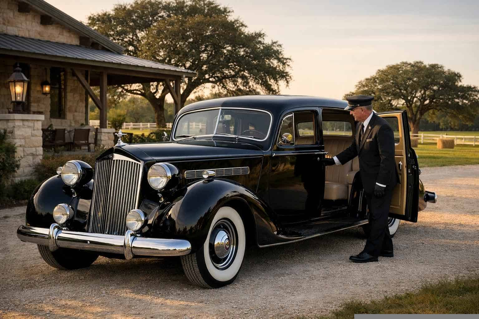 Antique Vehicle Rental with Driver La Vernia TX