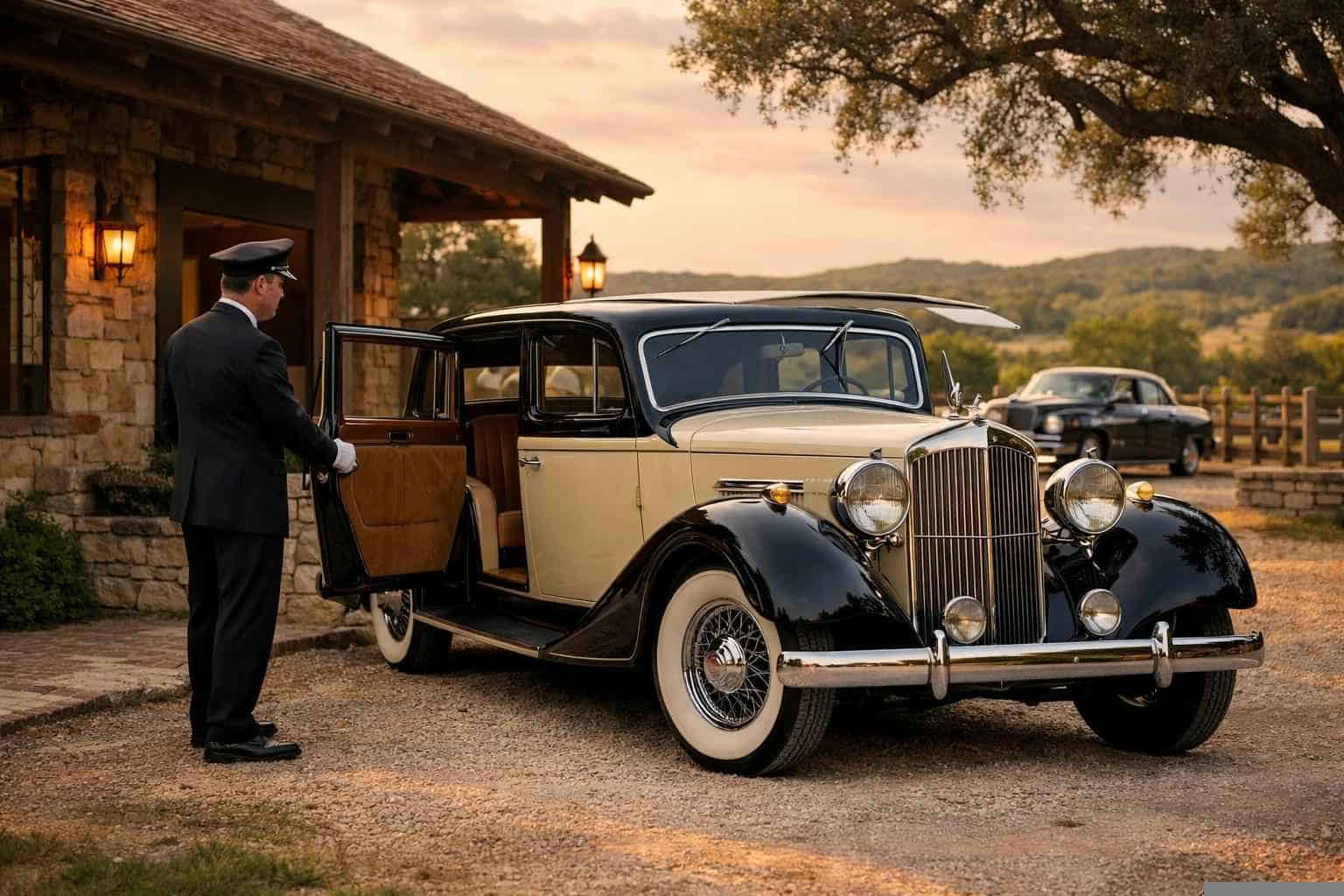 Antique Vehicle Rental with Driver Near Me Boerne TX
