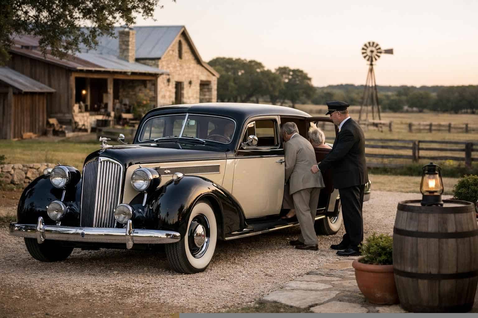 Antique Vehicle Rental with Driver Near Me Cibolo TX