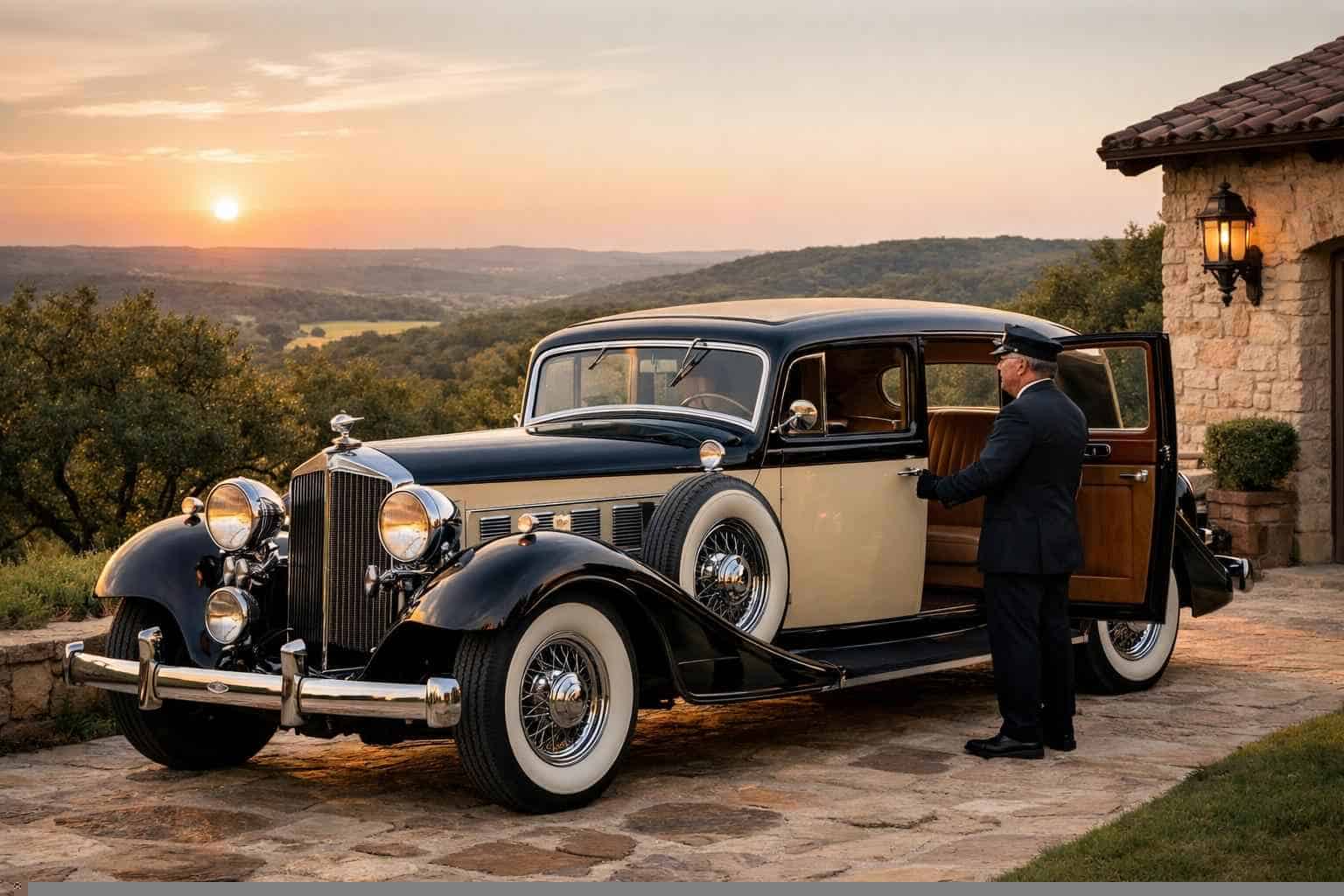 Antique Vehicle Rental with Driver Near Me Helotes TX