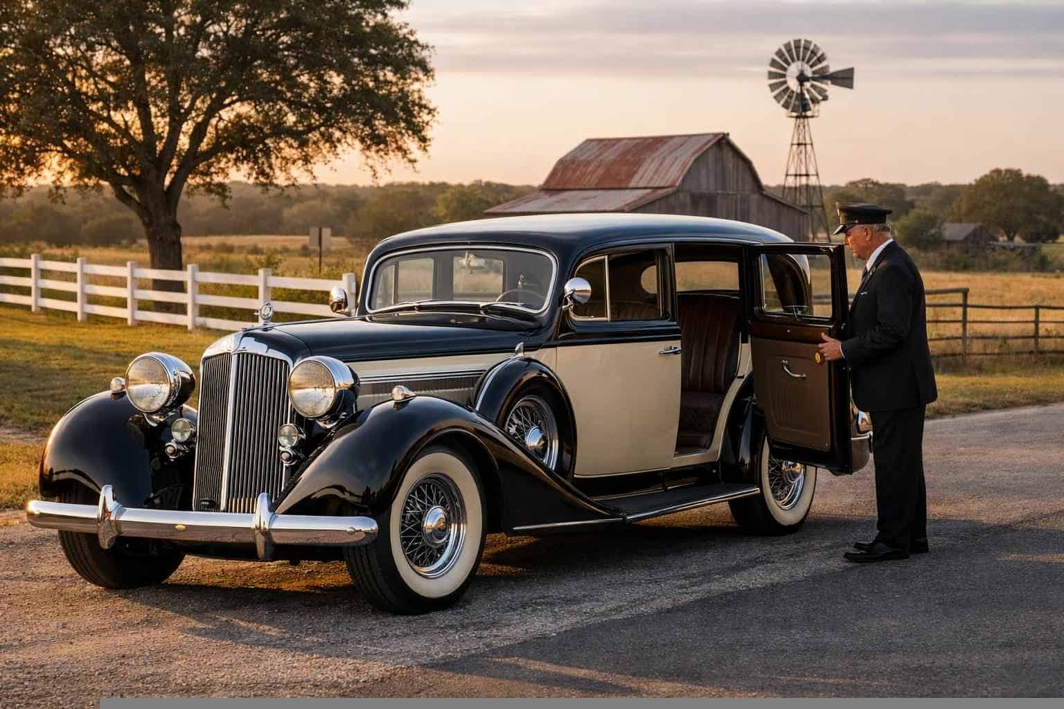 Antique Vehicle Rental with Driver Near Me La Vernia TX