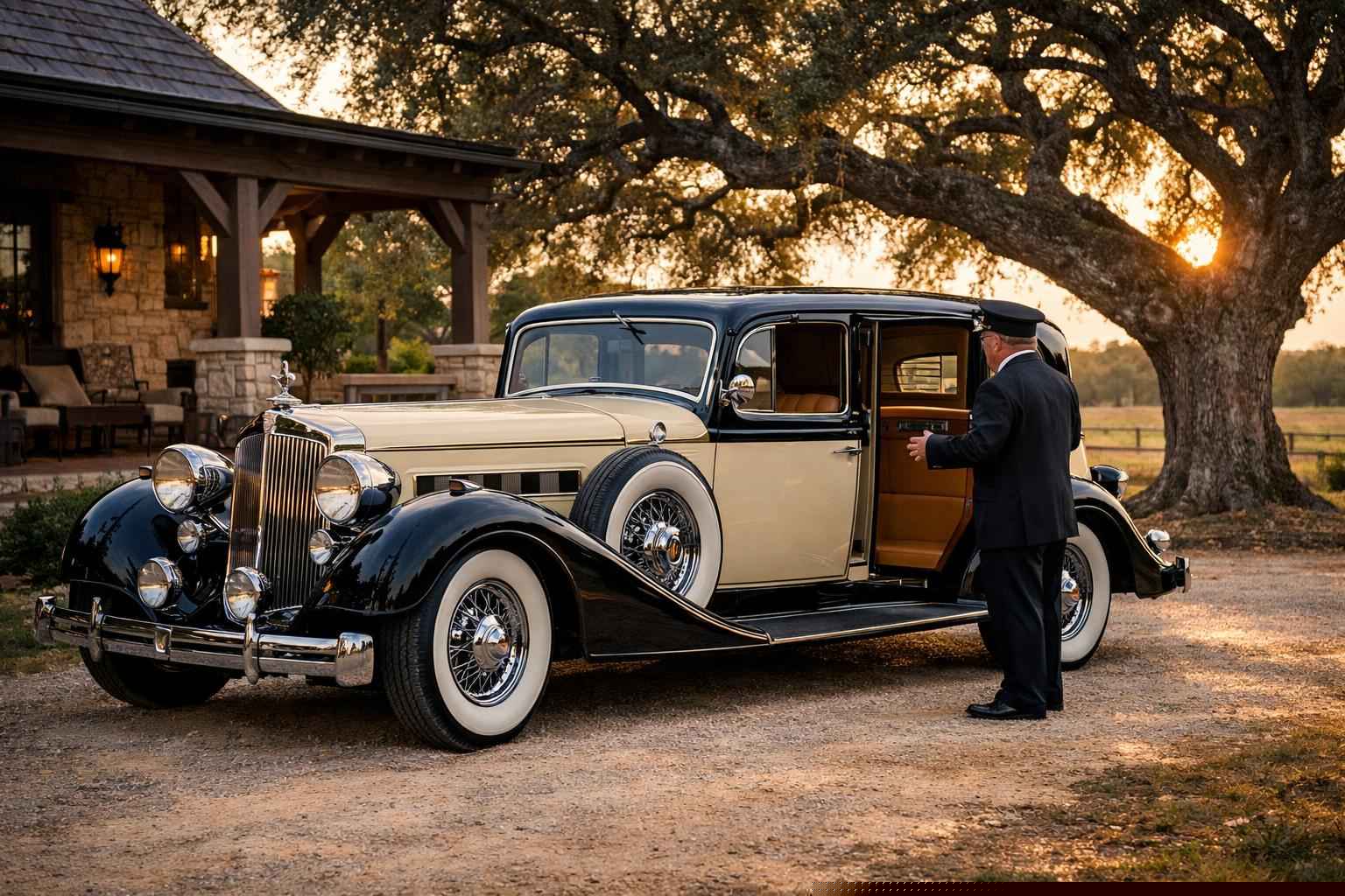 Antique Vehicle Rental with Driver Near Me Live Oak TX