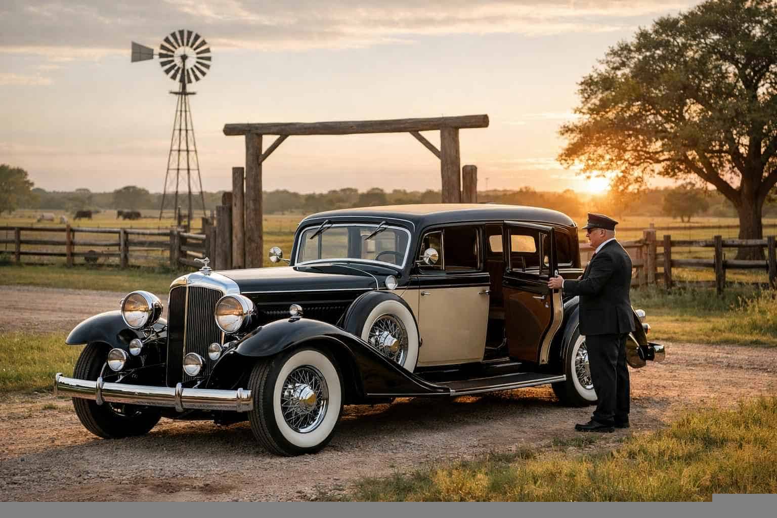 Antique Vehicle Rental with Driver Near Me Pleasanton TX