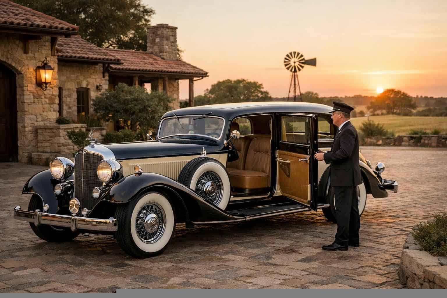 Antique Vehicle Rental with Driver Near Me Schertz TX