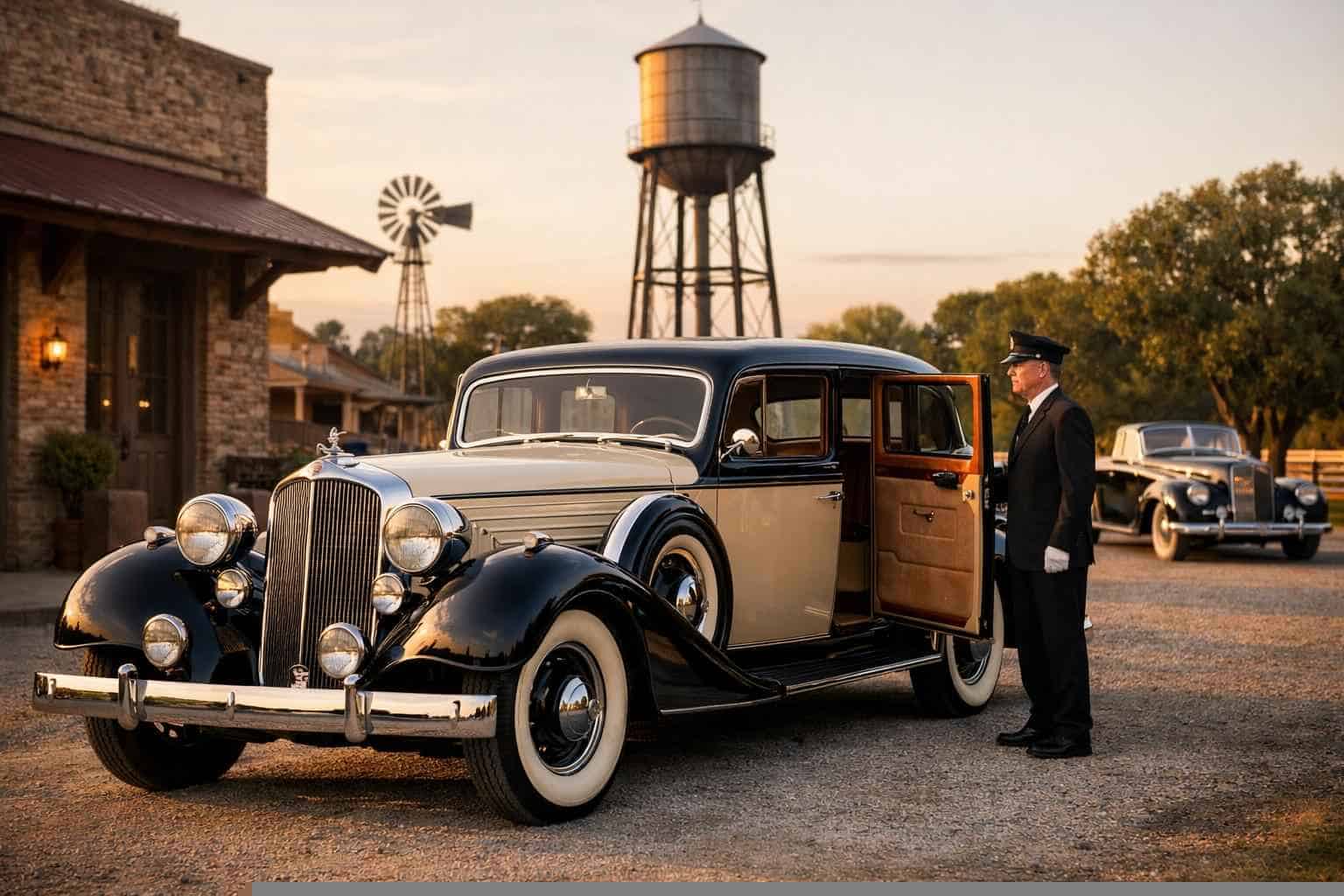 Antique Vehicle Rental with Driver Near Me Selma TX